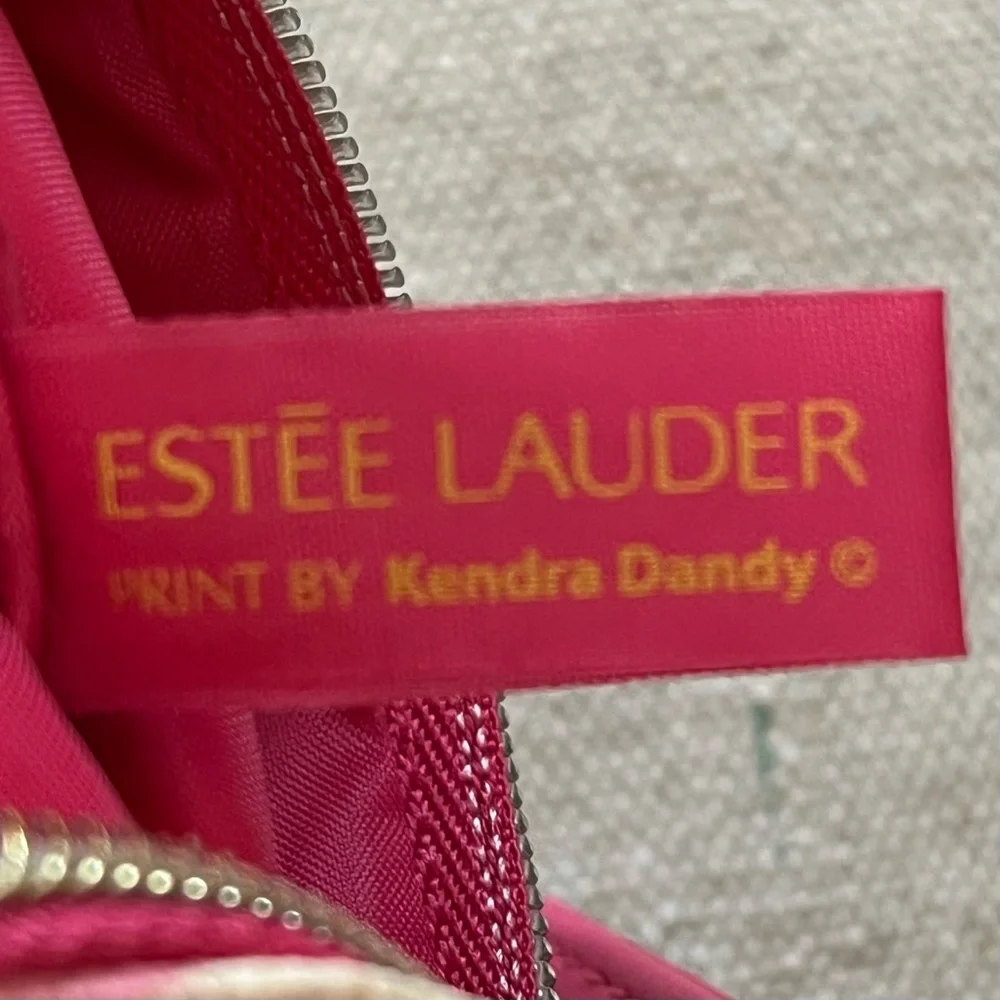 2/$20 Estee Lauder Women’s Lip Print Zip Top Pouch
